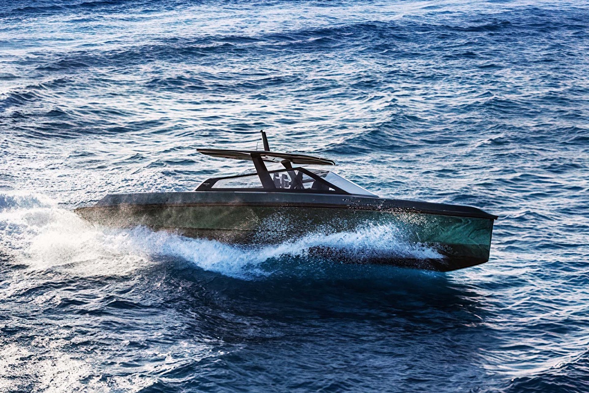 Аренда luxury tender Wally 43 Azure на Миконосе